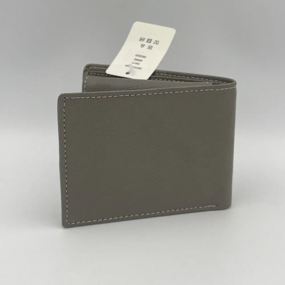 Timberland Men's RFID Blocking Wallet – Genuine Leather Removable ID Holder NWT
